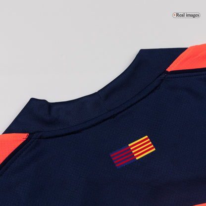 Barcelona třetí fotbalový dres 2025/26 dlouhý rukáv