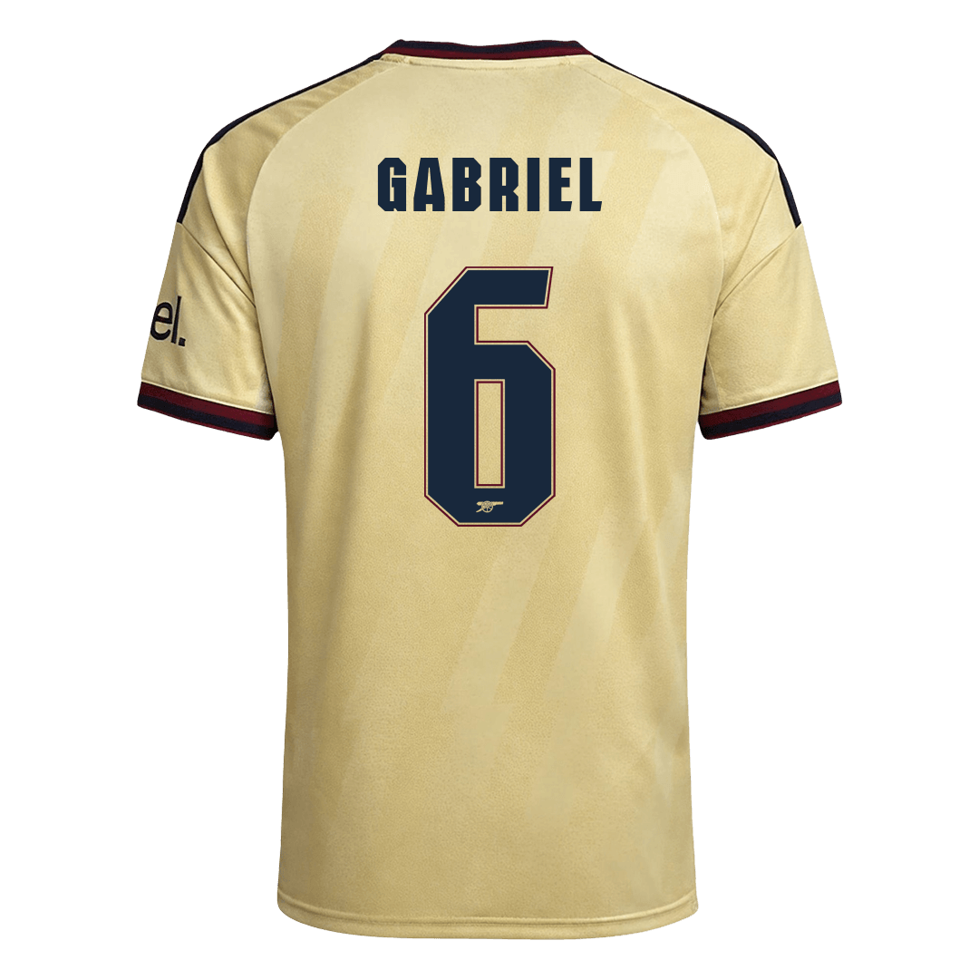 Arsenal třetí fotbalový dres 2026/27 GABRIEL #6 UCL