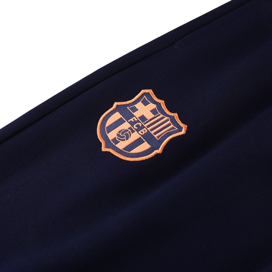 Barcelona sada bundy 2025/26 námořnická modrá & oranžová