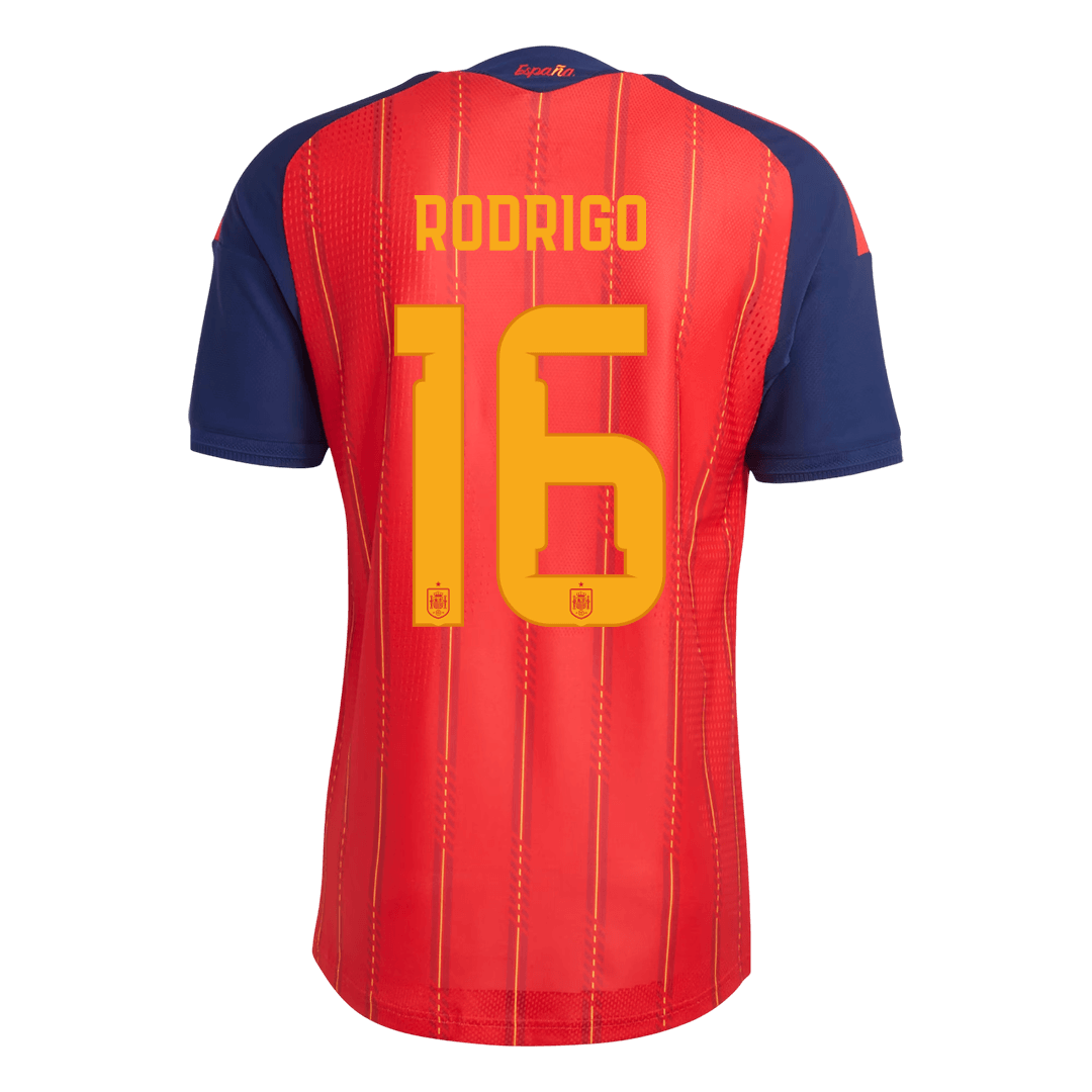Španělsko domácí dres MS 2026 hráčská verze RODRIGO #16
