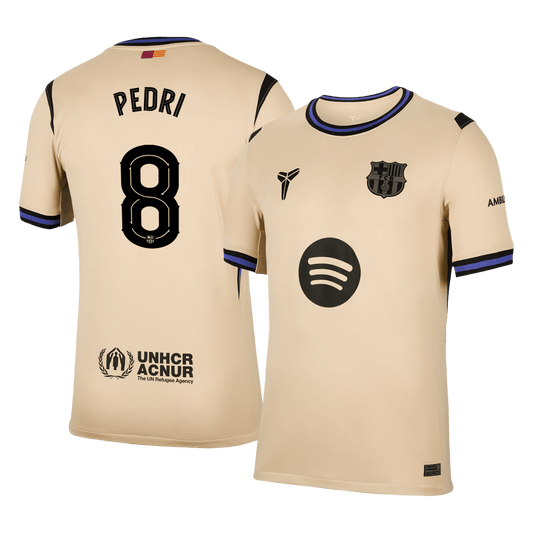 Venkovní Fotbalový Dres Barcelona 25/26 PEDRI #8 UCL