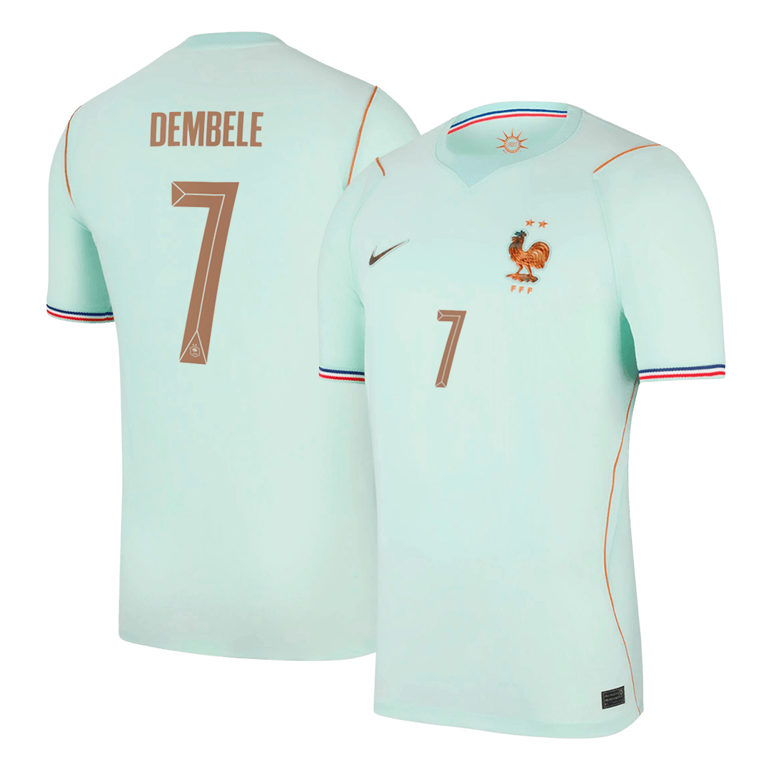 Francie venkovní fotbalový dres MS 2026 DEMBELE #7