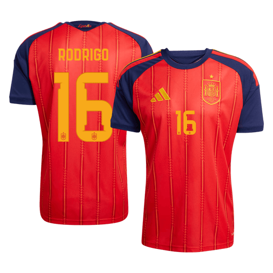 Španělsko domácí fotbalový dres MS 2026 RODRIGO #16