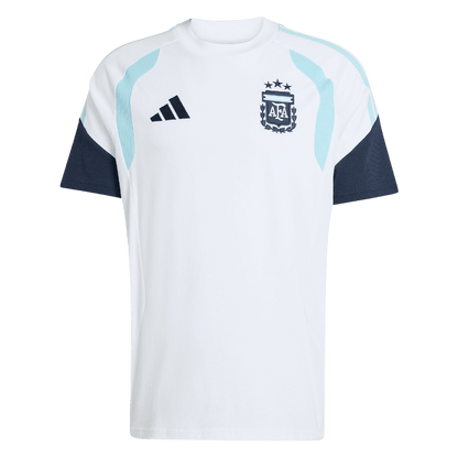 Argentina Předzápasový fotbalový dres MS 2026 - bílá