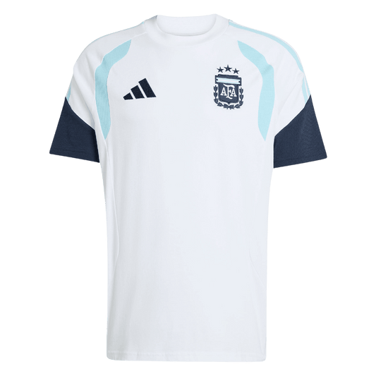 Argentina Předzápasový fotbalový dres MS 2026 - bílá