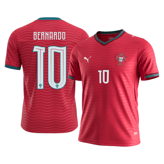 Portugalsko domácí fotbalový dres MS 2026 BERNARDO #10