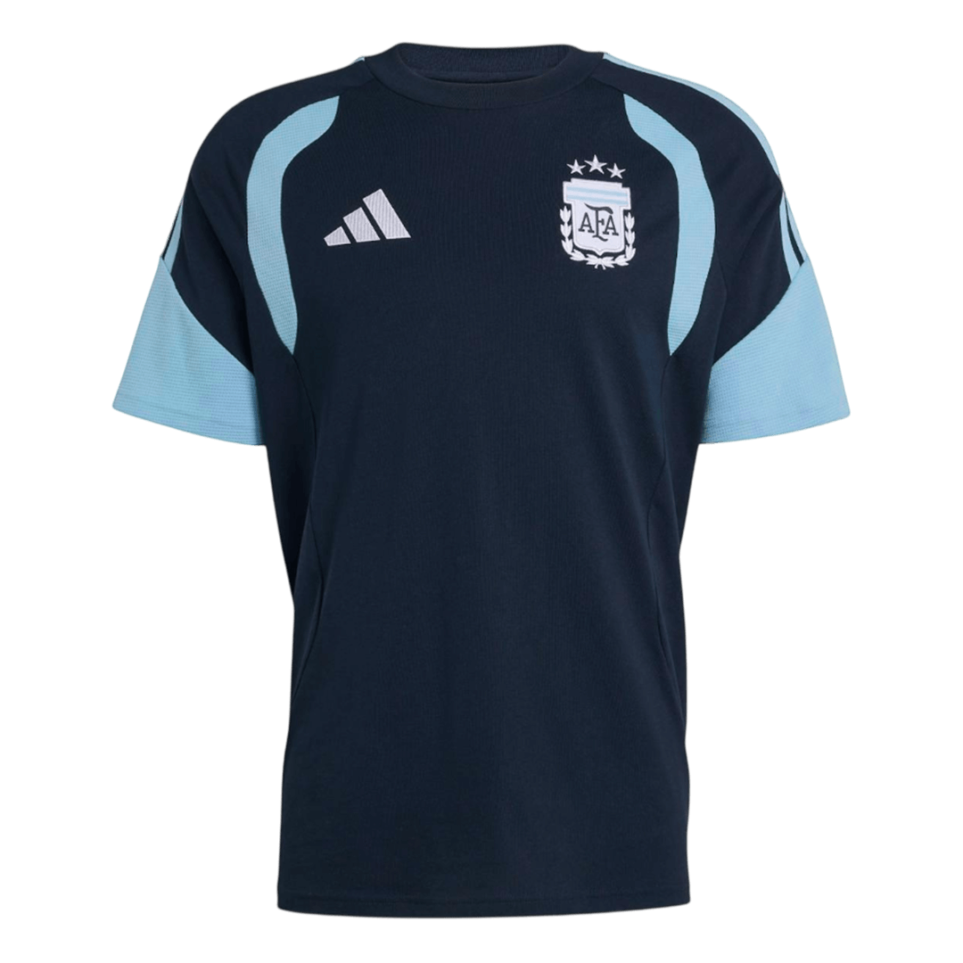 Argentina Předzápasový fotbalový dres MS 2026 - námořnická modrá