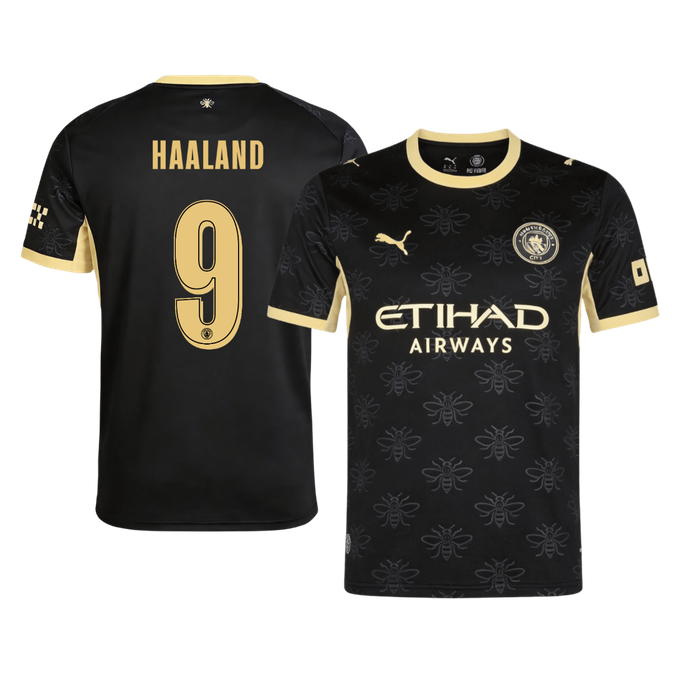 Manchester City venkovní fotbalový dres 2026/27 HAALAND #9 UCL