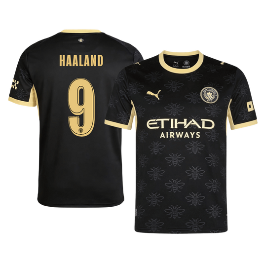 Manchester City venkovní fotbalový dres 2026/27 HAALAND #9 UCL