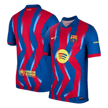 Barcelona čtvrtá fotbalový dres 2025/26 hráčská verze