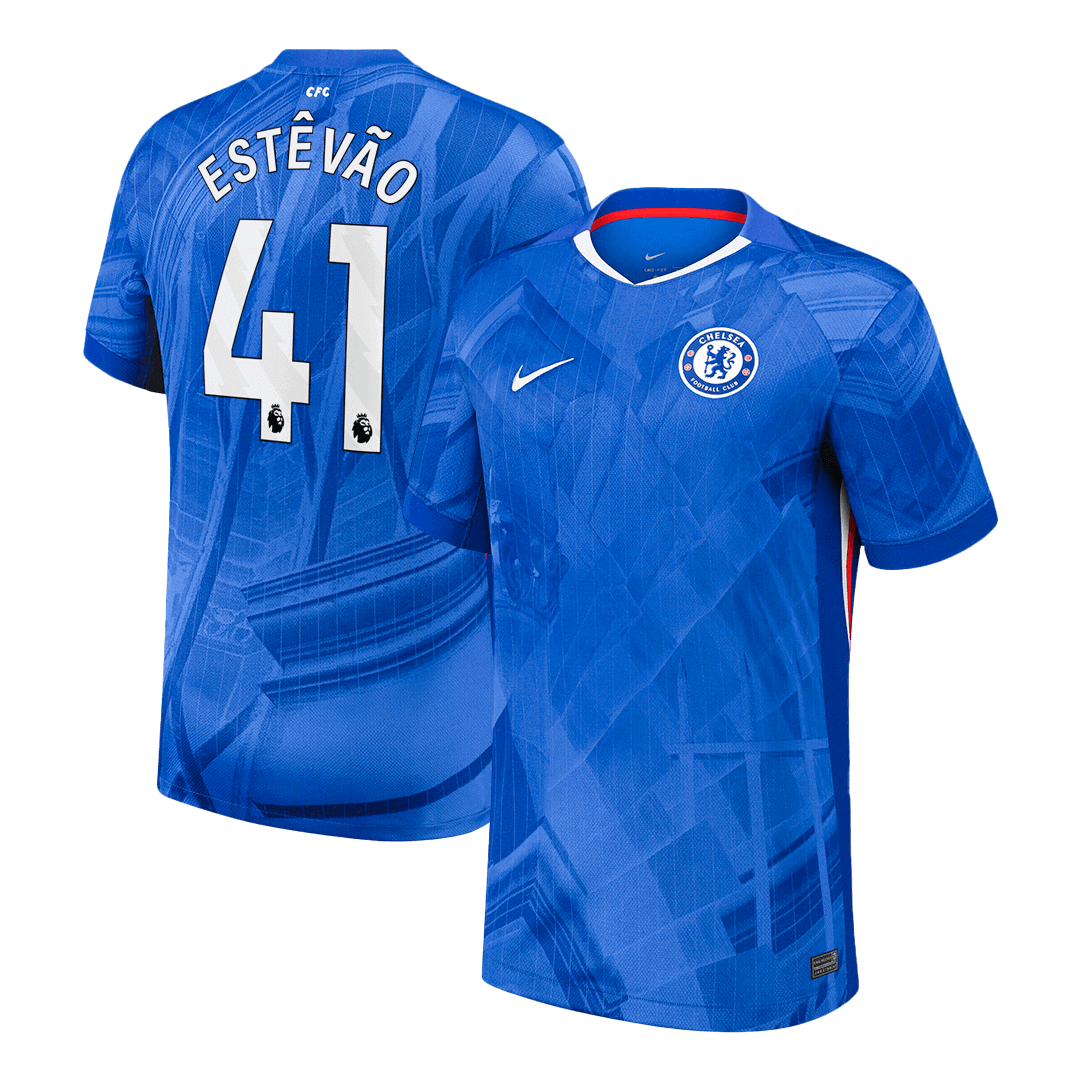 Chelsea domácí fotbalový dres 2025/26 ESTÊVÃO #41