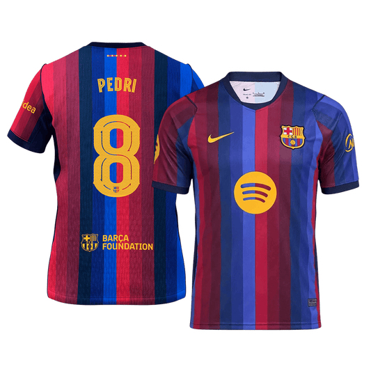 Barcelona domácí fotbalový dres 2026/27 PEDRI #8