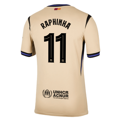 Venkovní Fotbalový Dres Barcelona 25/26 RAPHINHA #11 UCL