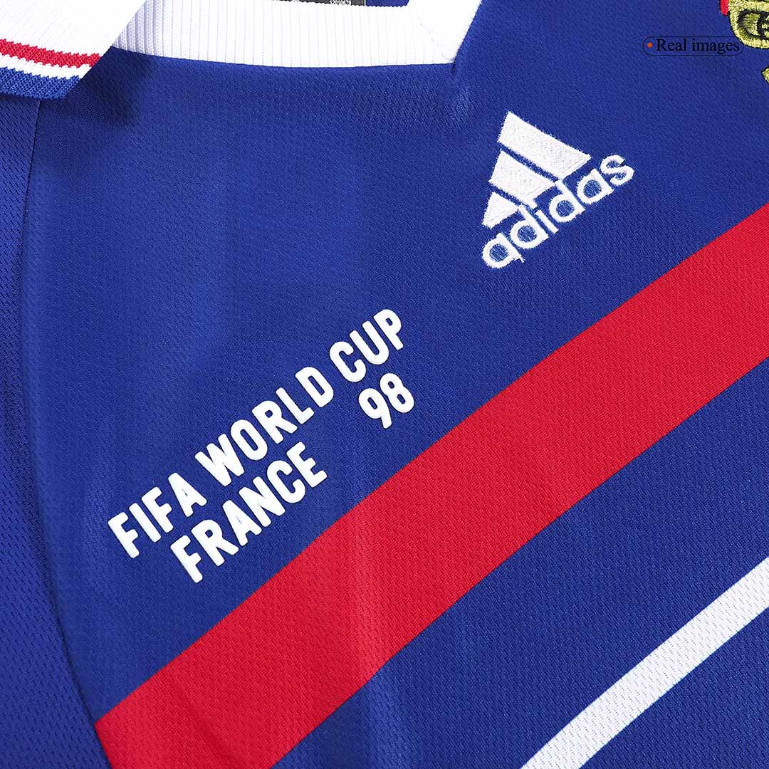 Domácí Retro Dres France MS 1998 ZIDANE #10