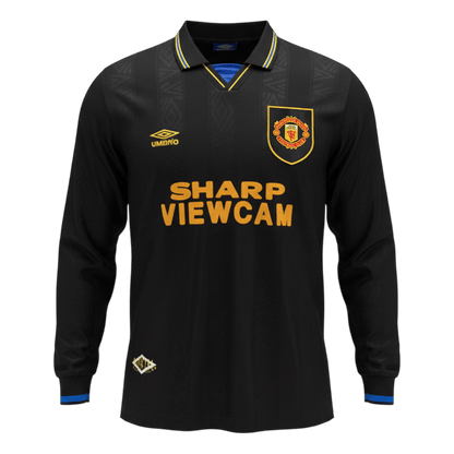 Manchester United venkovní retro dres 1993/94 dlouhý rukáv