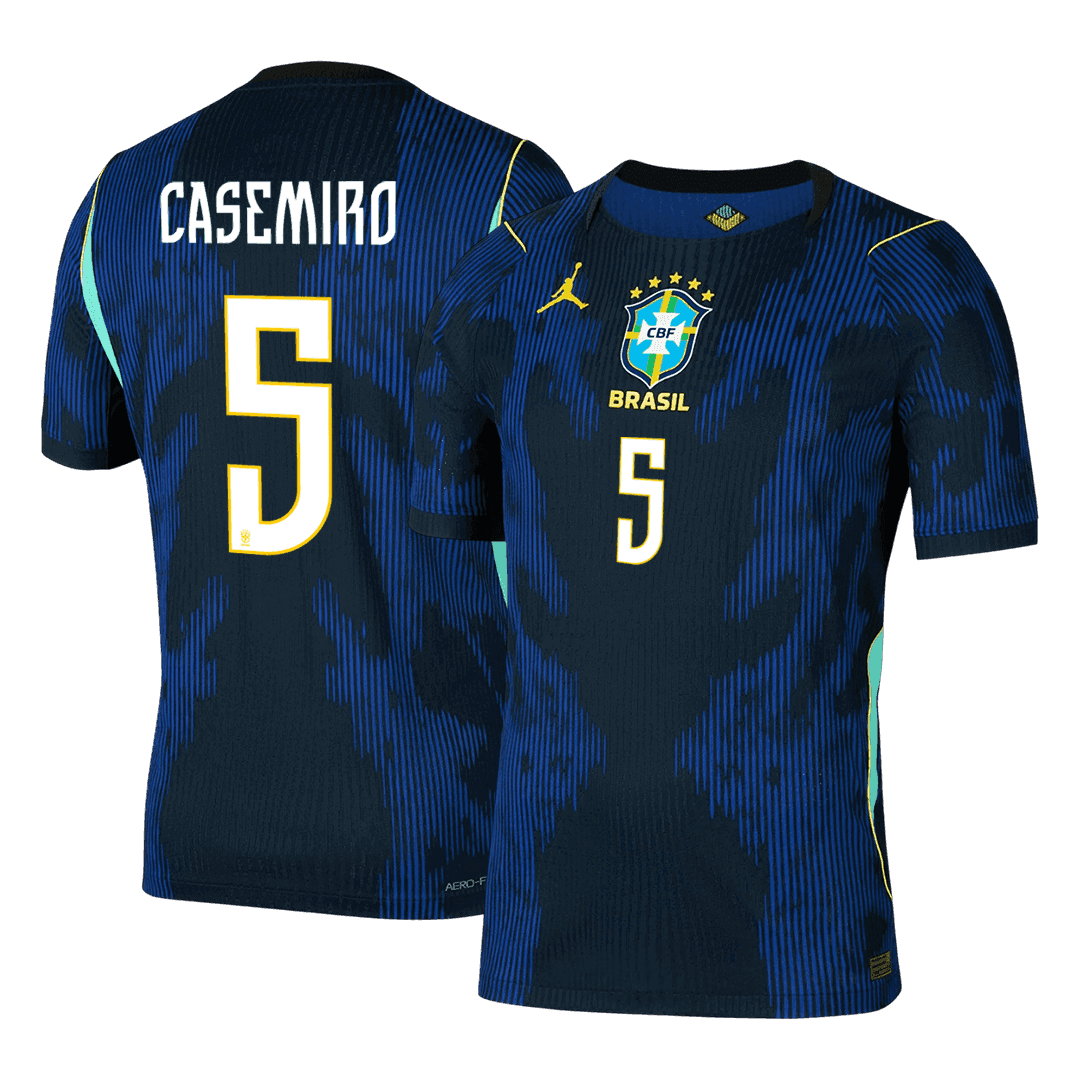 Brazílie venkovní dres MS 2026 hráčská verze CASEMIRO #5