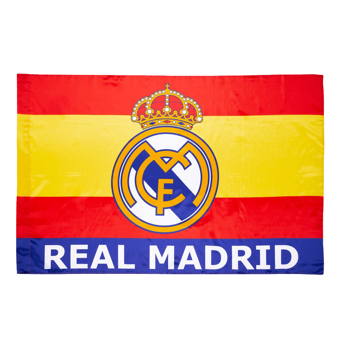 Červená vlajka týmu Real Madrid