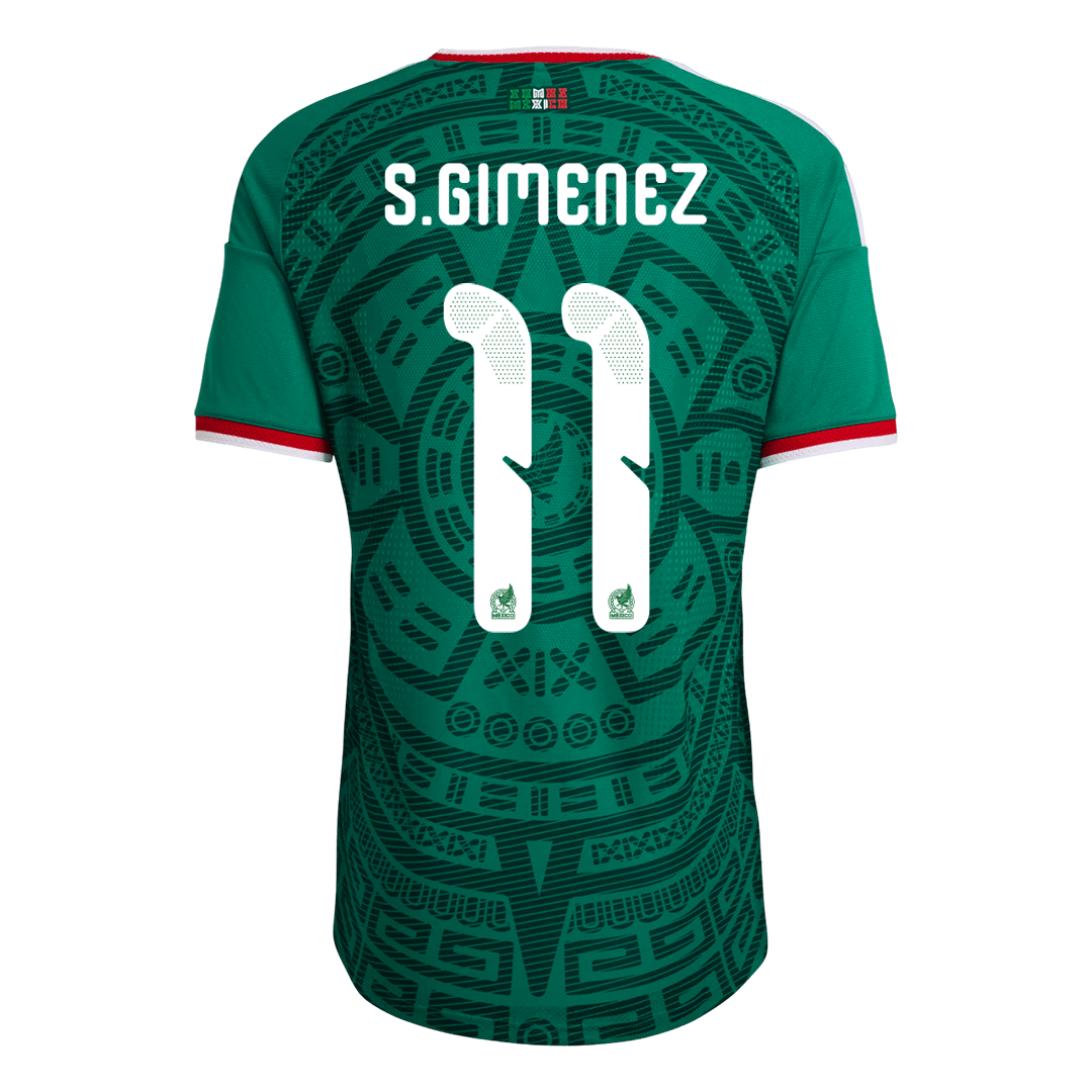 Mexiko Domácí fotbalový dres MS 2026 hráčská verze S.GIMENEZ #11