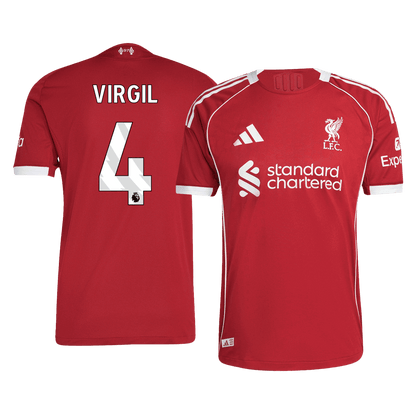 Liverpool domácí dres 2025/26 hráčská verze VIRGIL #4