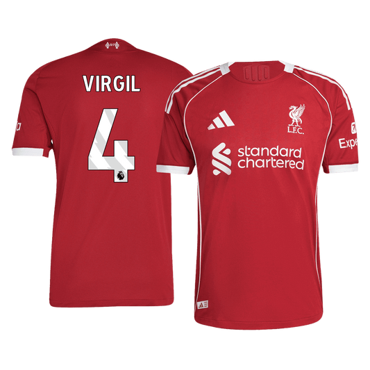Liverpool domácí dres 2025/26 hráčská verze VIRGIL #4