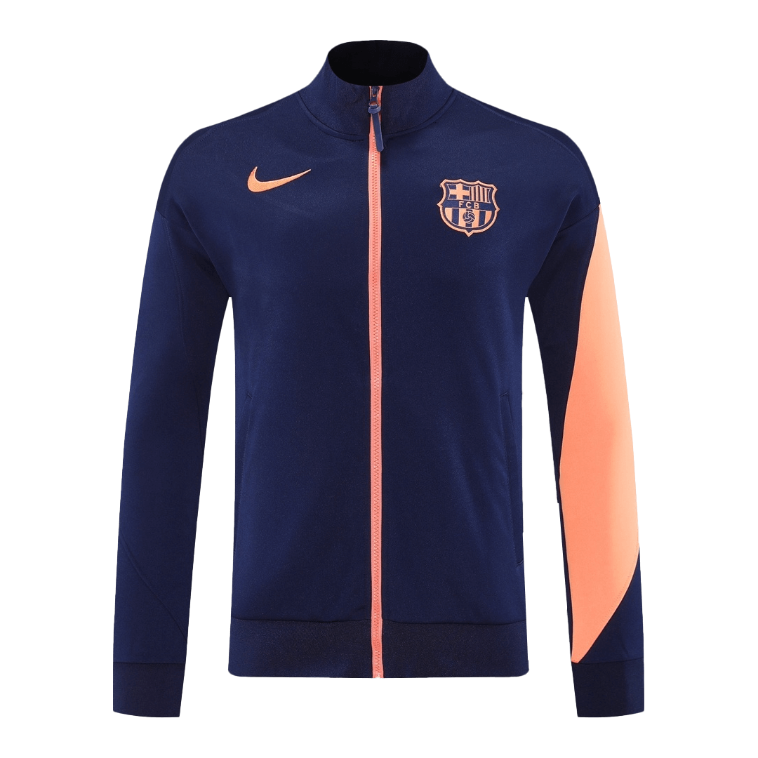 Barcelona sada bundy 2025/26 námořnická modrá & oranžová