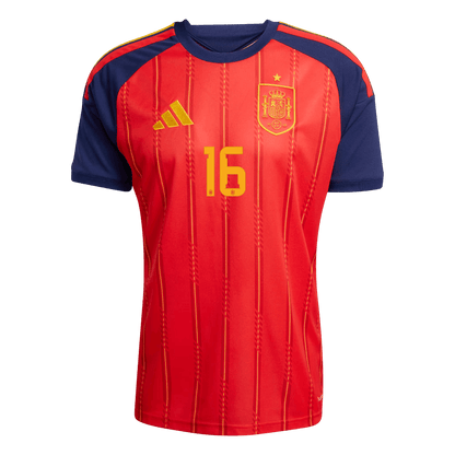 Španělsko domácí fotbalový dres MS 2026 RODRIGO #16