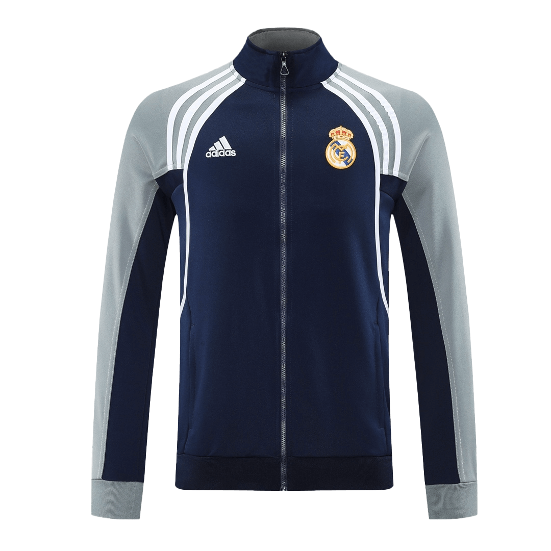Real Madrid tréninková bunda 2025/26 námořnická modrá