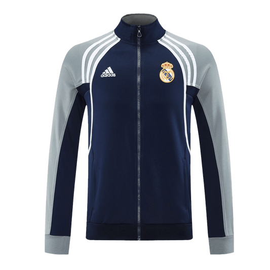 Real Madrid tréninková bunda 2025/26 námořnická modrá