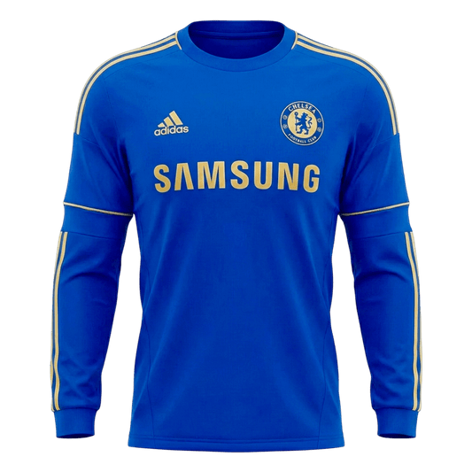 Chelsea domácí retro dres 2012/13 dlouhý rukáv
