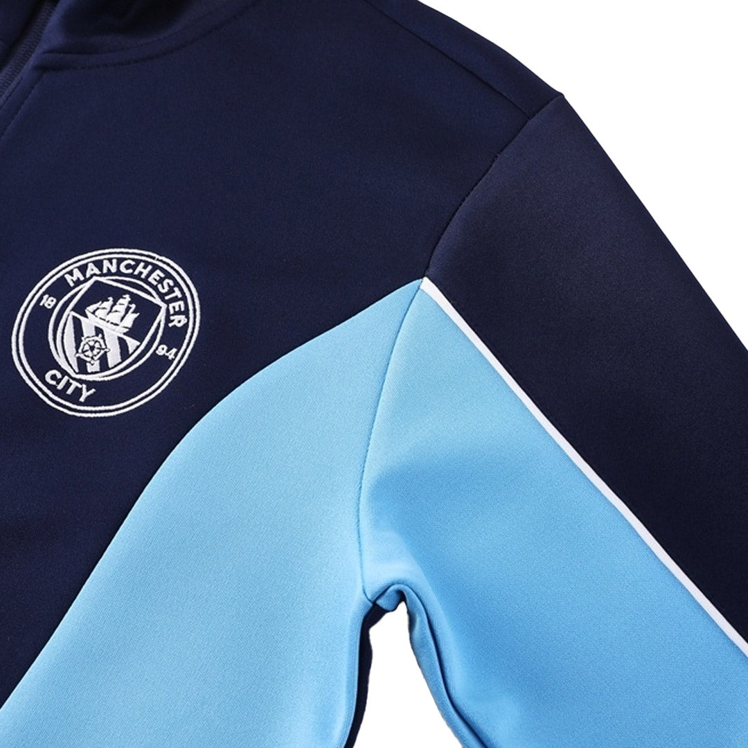 Manchester City tréninková bunda 2025/26 námořnická modrá