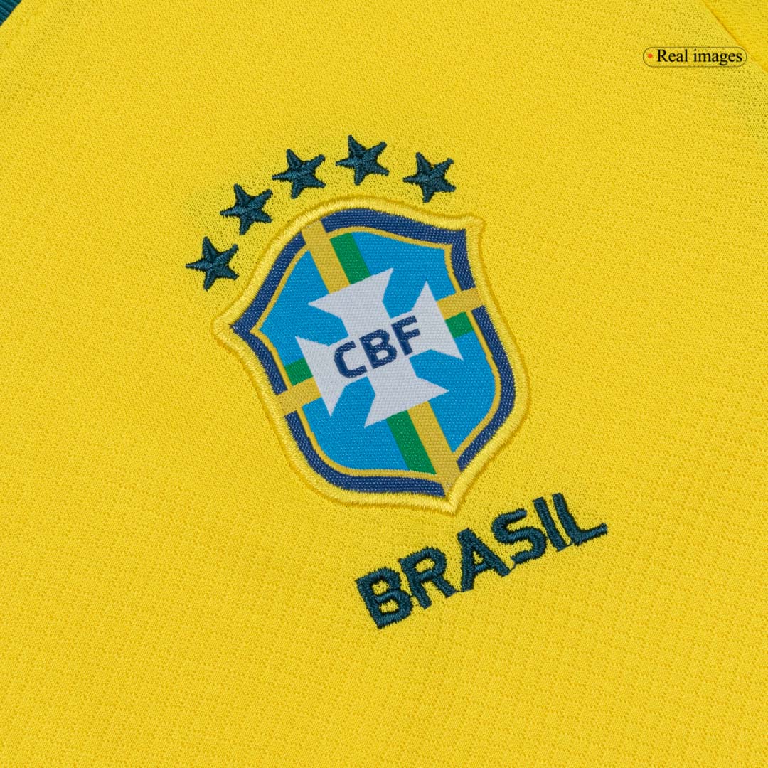 Brazílie dětská domácí sada dresu MS 2026
