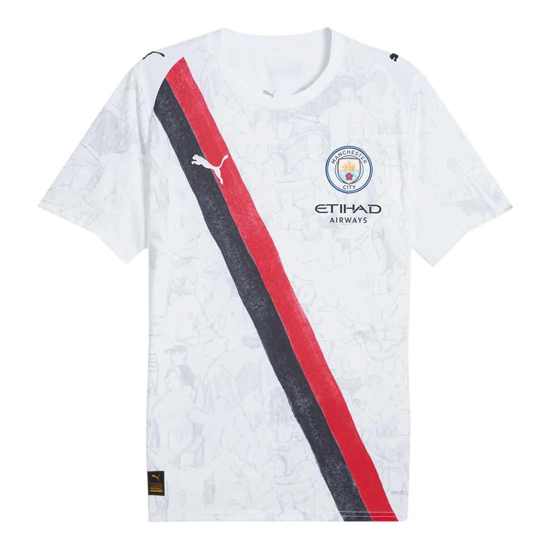 Manchester City fotbalový dres 2025/26 REIJNDERS #4 -KidSuper