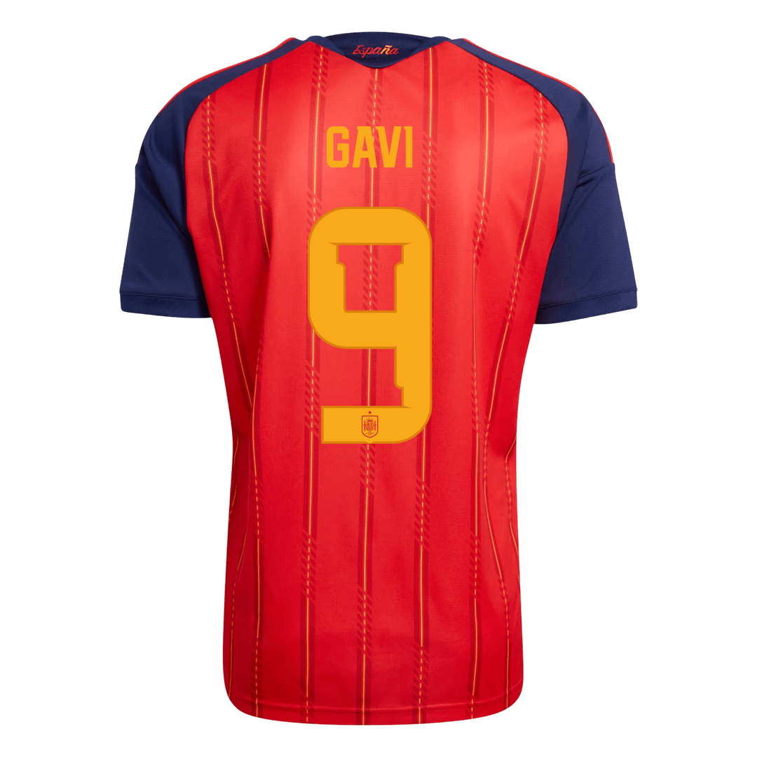 Španělsko domácí fotbalový dres MS 2026 GAVI #9