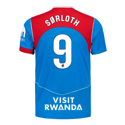 Atletico Madrid třetí dres 2025/26 hráčská verze SØRLOTH #9