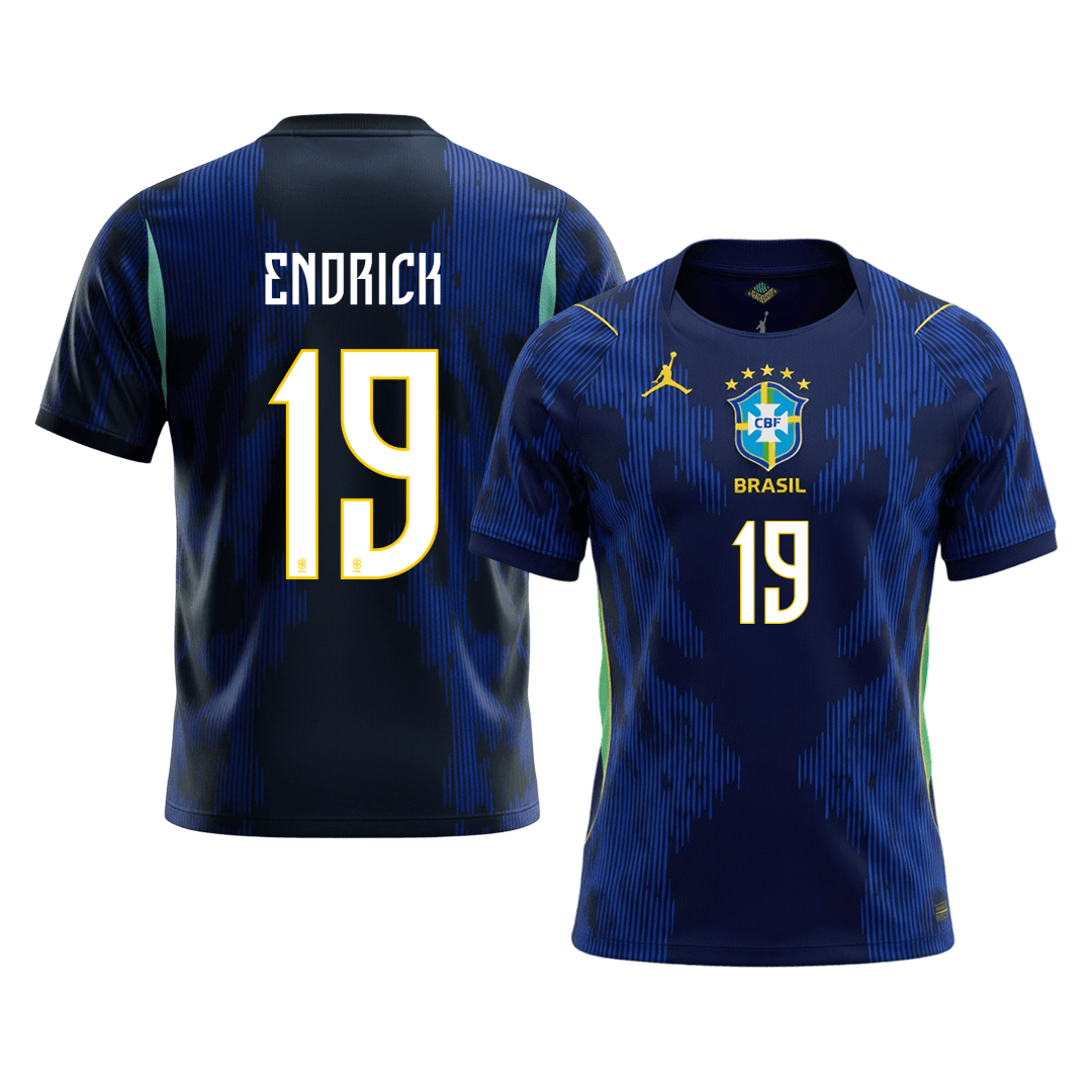 Brazílie venkovní fotbalový dres MS 2026 ENDRICK #19