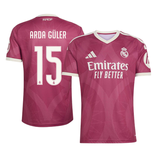 Real Madrid Third fotbalový dres 2026/27 ARDA GÜLER #15