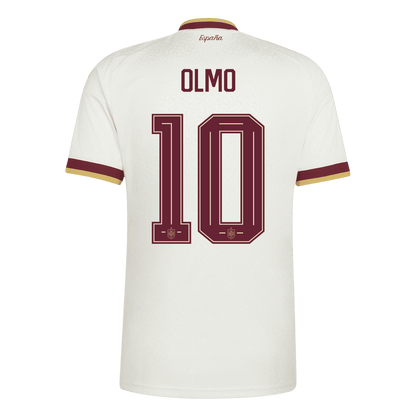 Španělsko venkovní fotbalový dres MS 2026 OLMO #10