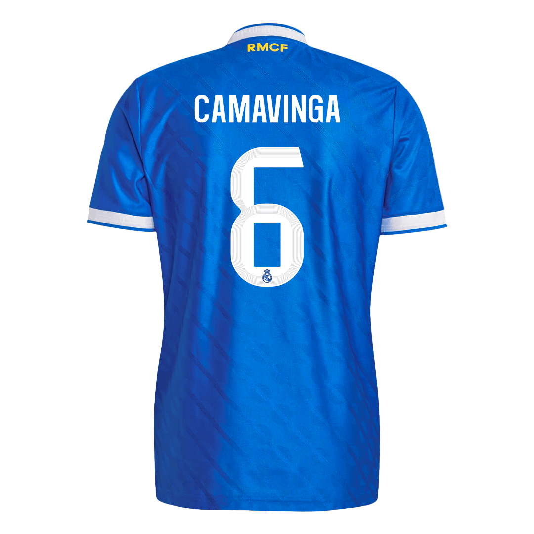 Real Madrid třetí fotbalový dres 2025/26 hráčská verze CAMAVINGA #6