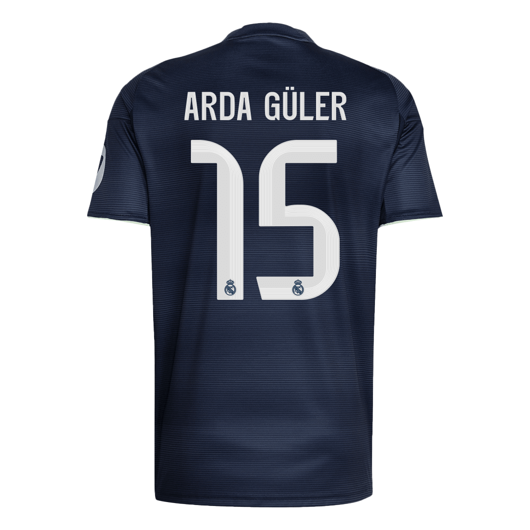 Real Madrid venkovní fotbalový dres 2025/26 ARDA GÜLER #15