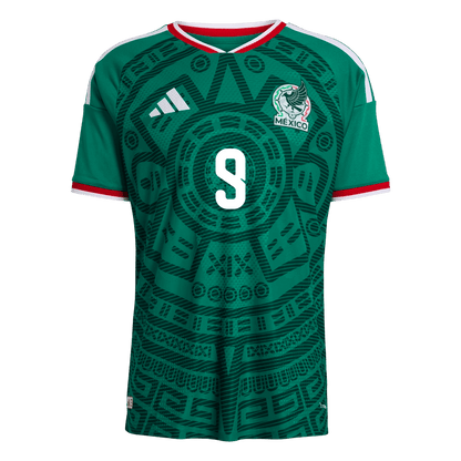 Mexiko Domácí fotbalový dres MS 2026 hráčská verze Raúl #9
