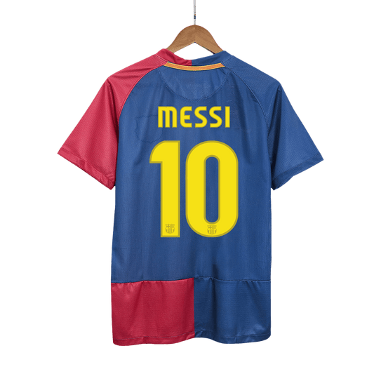 Domácí Retro Dres Barcelona 2008/09 MESSI #10 - UCL Final