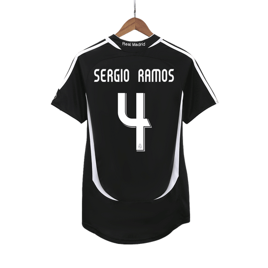 Venkovní Retro Dres Real Madrid 2006/07 Retro SERGIO RAMOS #4