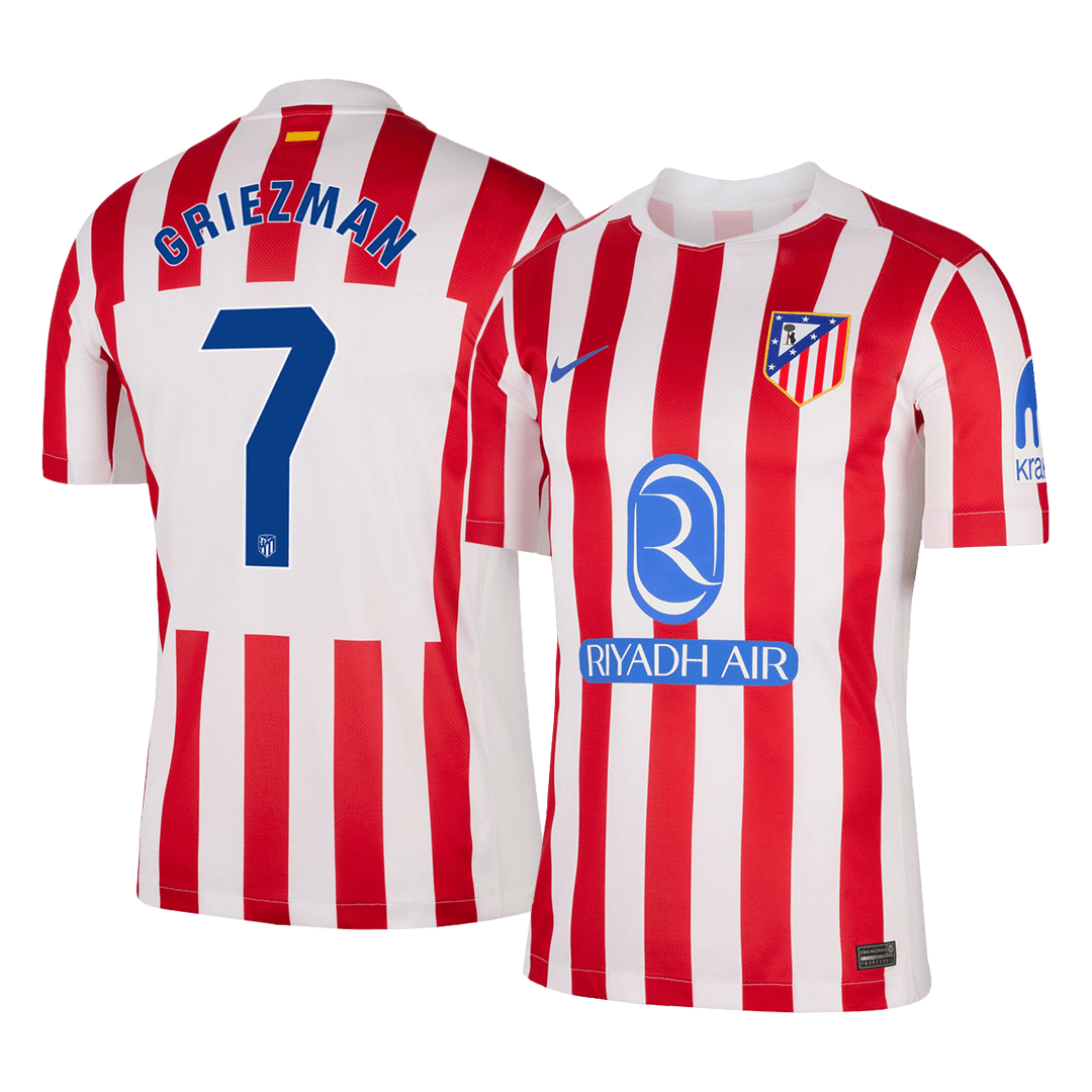 Atletico Madrid domácí fotbalový dres 2025/26 GRIEZMANN #7