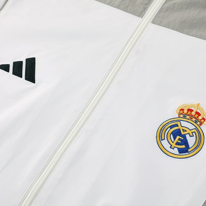 Real Madrid větrovka 2025/26 bílá
