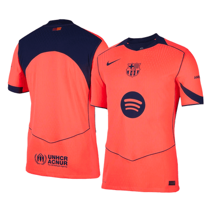 Barcelona třetí fotbalový dres 2025/26 hráčská verze