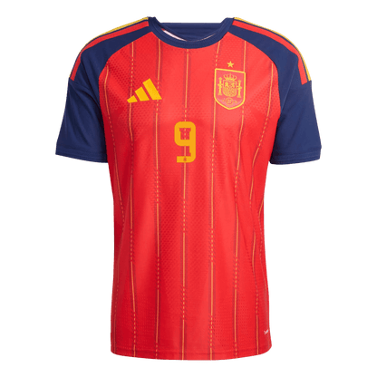 Španělsko domácí dres MS 2026 hráčská verze GAVI	 #9