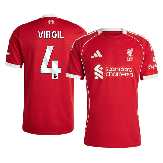 Liverpool domácí fotbalový dres 2025/26 VIRGIL #4