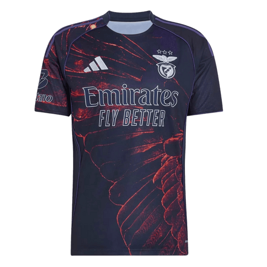 Benfica čtvrtá fotbalový dres 2025/26