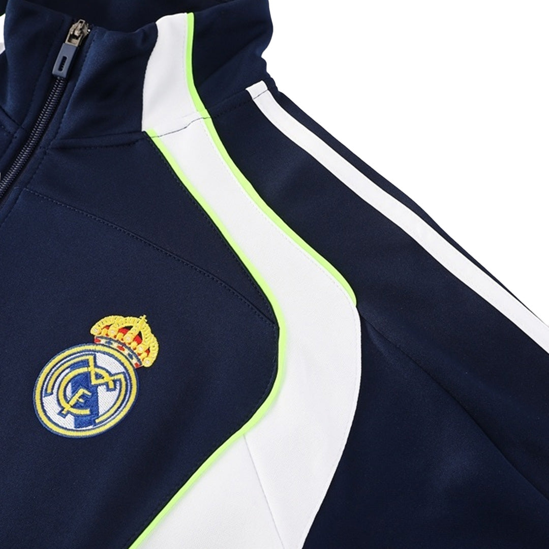 Real Madrid tréninková bunda 2025/26 námořnická modrá