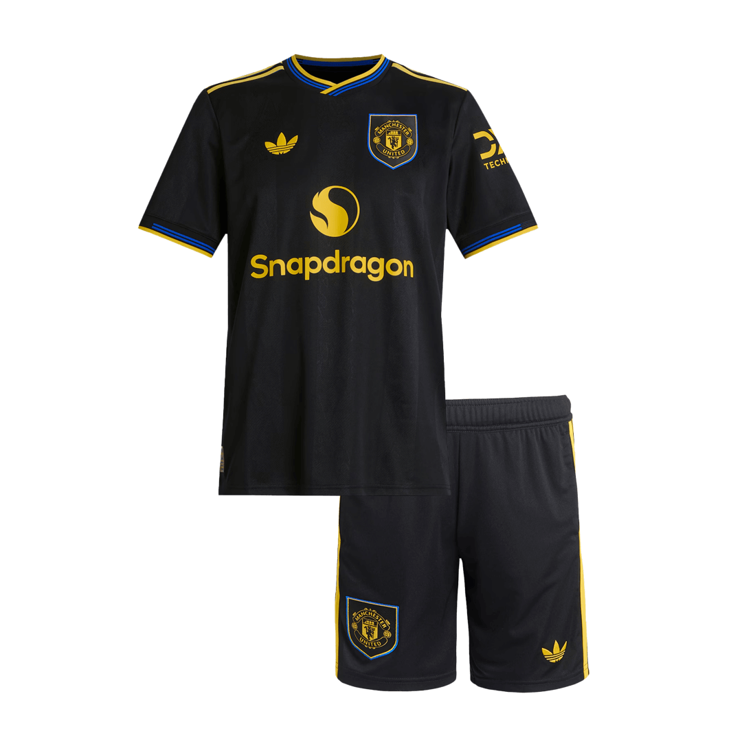 Manchester United dětská třetí sada 2025/26